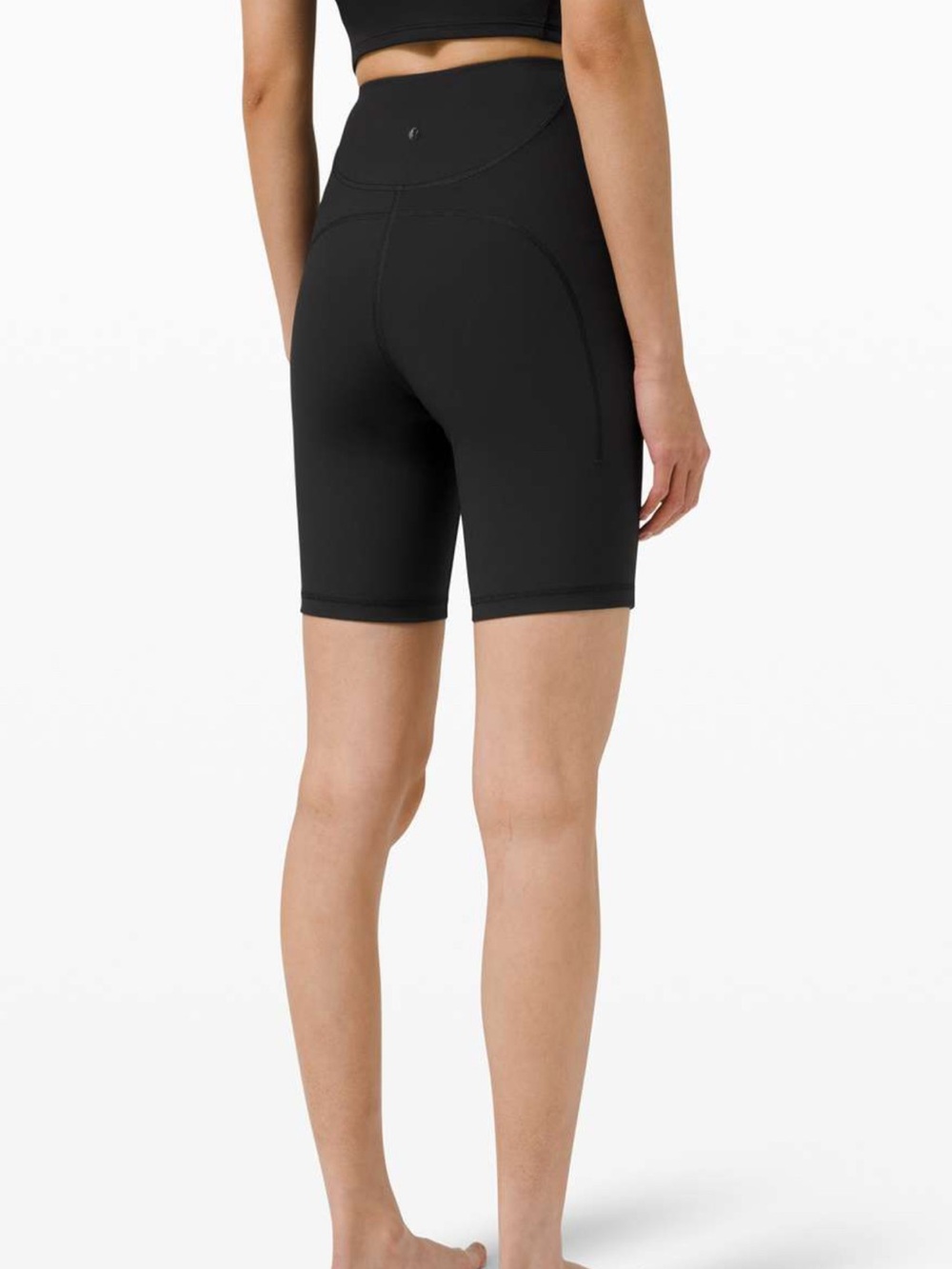 Lululemon Ribbed Contoured High-Rise Shorts size 8